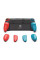 Аксесуари для консолей та ПК: Захисний чохол від Skull & Co NeoGrip для Nintendo Switch OLED і Regular (Black Neon Blue) + сумка Maxcarry від Skull & Co. у магазині GameBuy, номер фото: 1