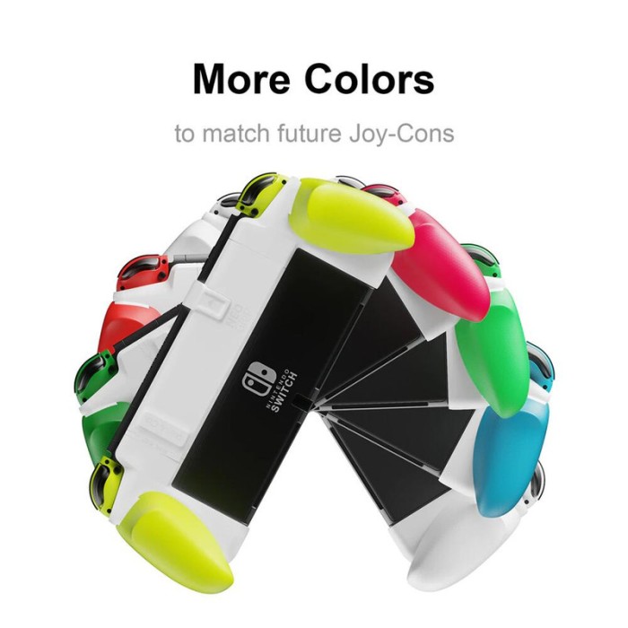 Аксессуары для консолей и ПК: Защитный чехол от Skull & Co NeoGrip для Nintendo Switch OLED и Regular от Skull & Co. в магазине GameBuy, номер фото: 10