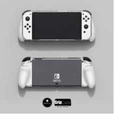 Захисний чохол GripCase від Skull & Co для Nintendo Switch OLED (White)