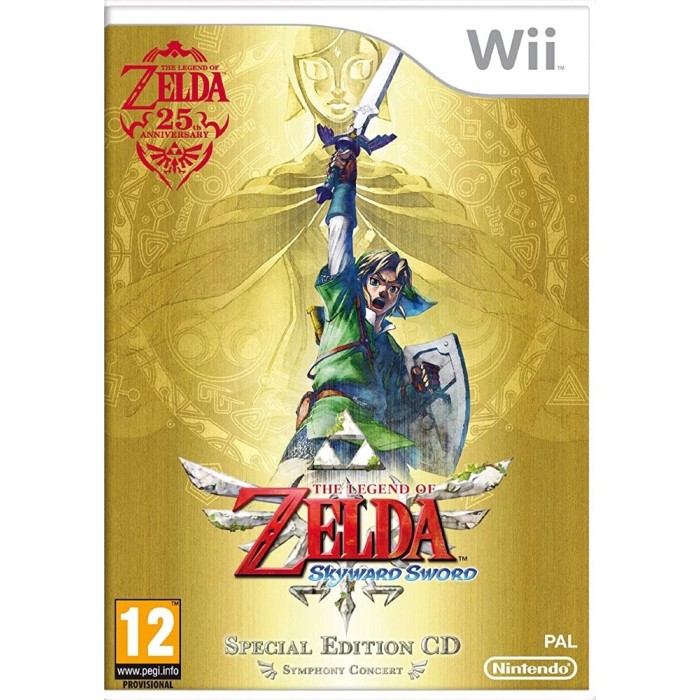 Б/У игры Nintendo: The Legend of Zelda: Skyward Sword Limited Edition + Special Orchestra CD от Nintendo в магазине GameBuy
