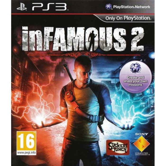 БУ Игры PlayStation: inFamous 2 от Sony Interactive Entertainment в магазине GameBuy