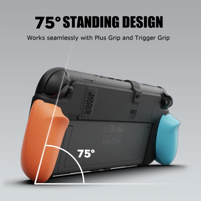 Аксесуари для консолей та ПК: Захисний чохол NeoGrip для Nintendo Switch 2 — Savage Raven by Skull & Co (Tetris Limited Edition) від Skull & Co. у магазині GameBuy, номер фото: 13