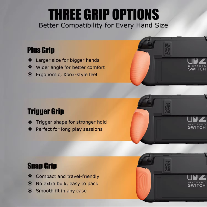 Аксесуари для консолей та ПК: Захисний чохол NeoGrip для Nintendo Switch 2 — Savage Raven by Skull & Co (Tetris Limited Edition) від Skull & Co. у магазині GameBuy, номер фото: 6