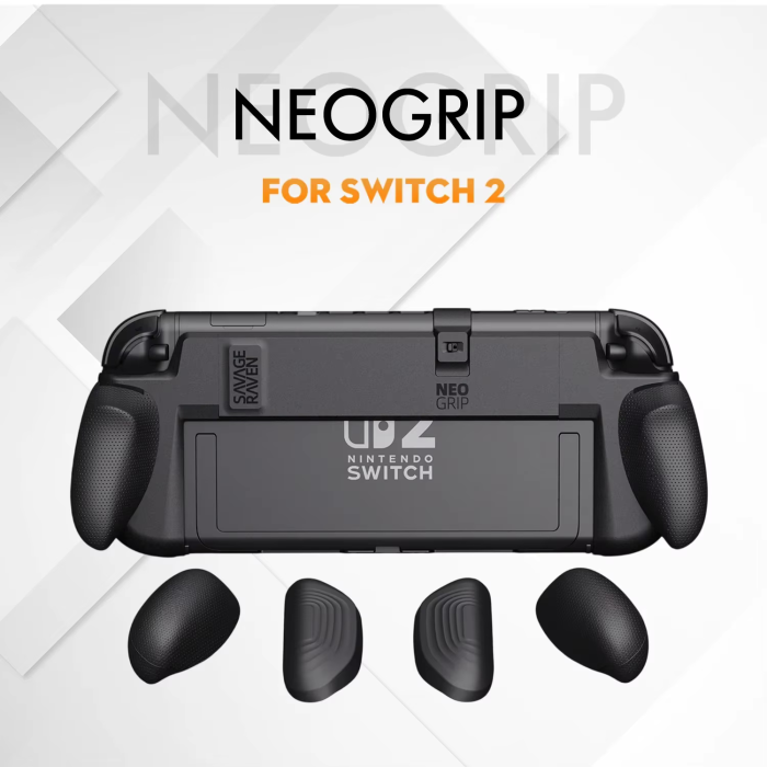 Аксесуари для консолей та ПК: Захисний чохол NeoGrip для Nintendo Switch 2 — Savage Raven by Skull & Co (Tetris Limited Edition) від Skull & Co. у магазині GameBuy, номер фото: 8
