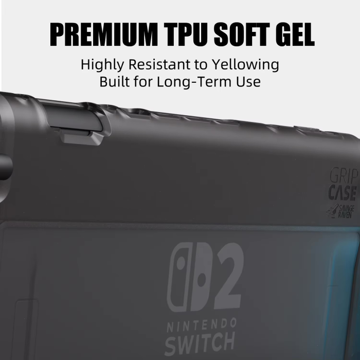 Аксесуари для консолей та ПК: Захисний чохол GripCase для Nintendo Switch 2 — Savage Raven by Skull & Co (Tetris Limited Edition) від Skull & Co. у магазині GameBuy, номер фото: 14
