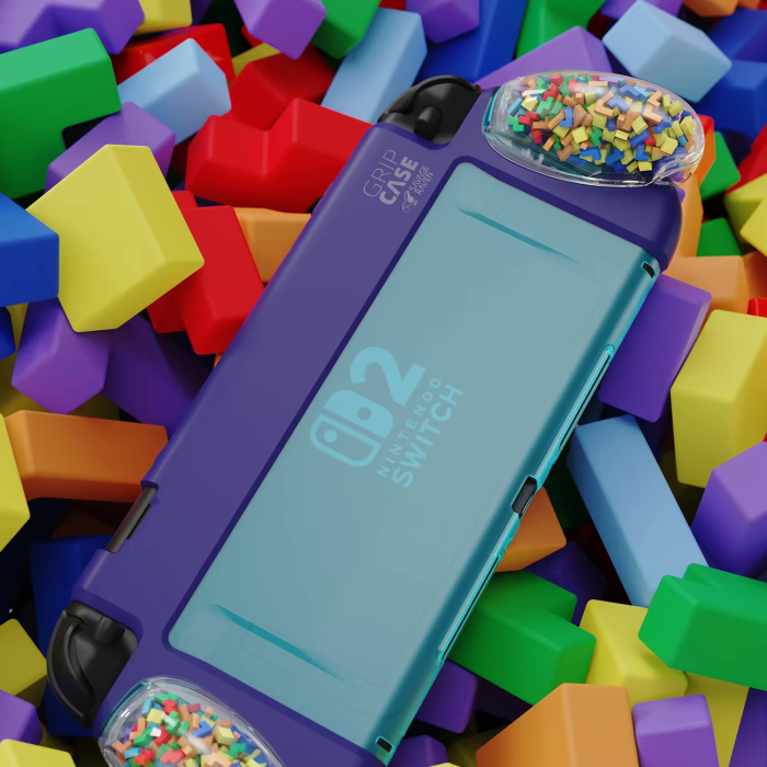 Аксесуари для консолей та ПК: Захисний чохол GripCase для Nintendo Switch 2 — Savage Raven by Skull & Co (Tetris Limited Edition) від Skull & Co. у магазині GameBuy, номер фото: 1