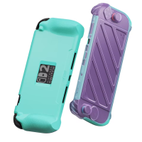 Чохол StandGrip з кришкою HardShell для Nintendo Switch 2 - Savage Raven by Skull & Co ( Light Purple / Light Green)