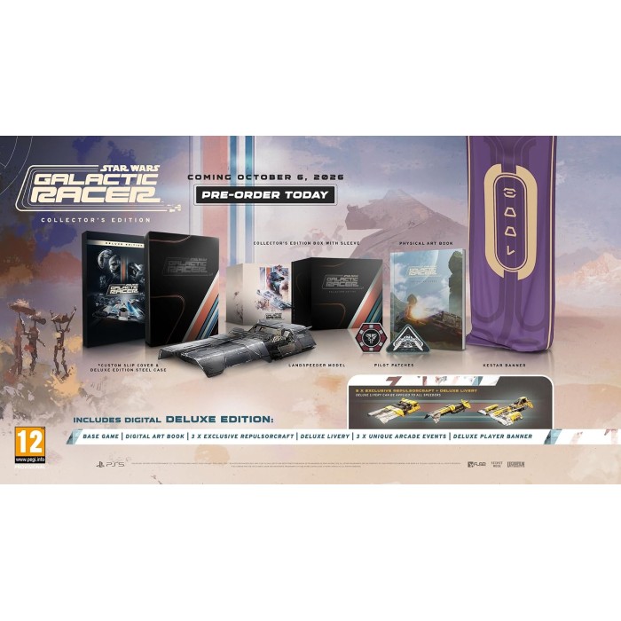 Ігри PlayStation 5: Star Wars Galactic Racer Collectors Edition від Plaion у магазині GameBuy