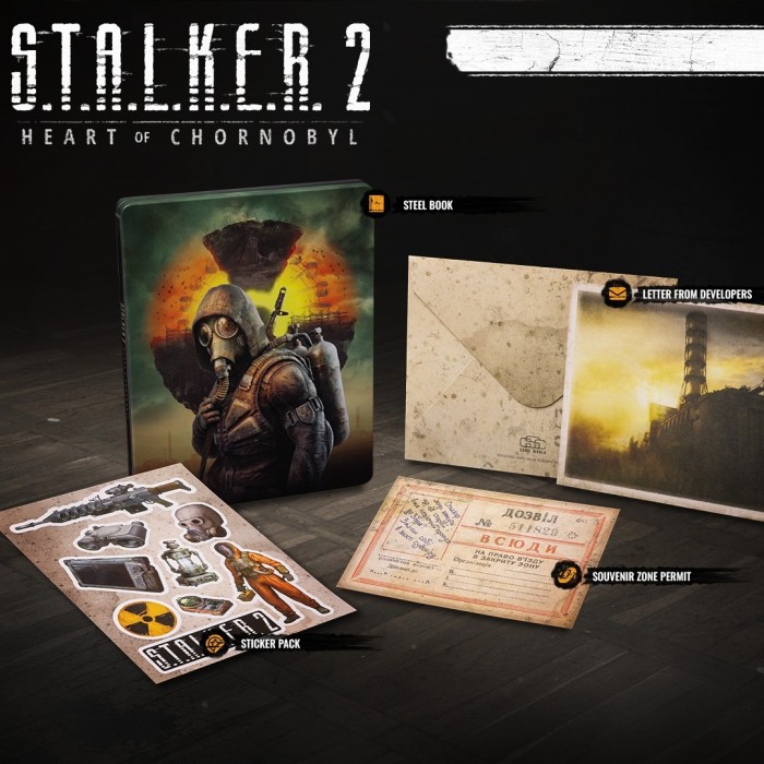 Ігри PlayStation 5: Колекційний SteelBook S.T.A.L.K.E.R. 2: Heart of Chornobyl (Без гри!) від Plaion у магазині GameBuy
