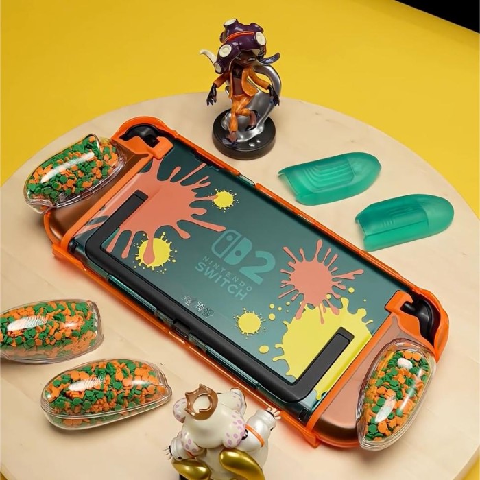 Аксесуари для консолей та ПК: Захисний чохол FissionGrip для Nintendo Switch 2 від Savage Raven by Skull & Co (Splatoon Raiders Limited Edition) від Skull & Co. у магазині GameBuy, номер фото: 4