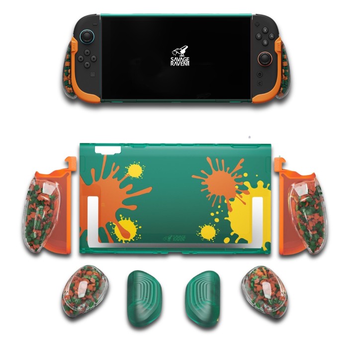 Аксесуари для консолей та ПК: Захисний чохол FissionGrip для Nintendo Switch 2 від Savage Raven by Skull & Co (Splatoon Raiders Limited Edition) від Skull & Co. у магазині GameBuy, номер фото: 3