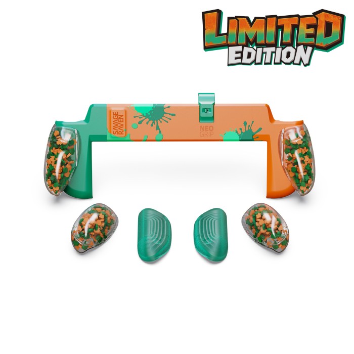 Аксесуари для консолей та ПК: Захисний чохол NeoGrip для Nintendo Switch 2 — Savage Raven by Skull & Co (Splatoon Raiders Limited Edition) від Skull & Co. у магазині GameBuy, номер фото: 2