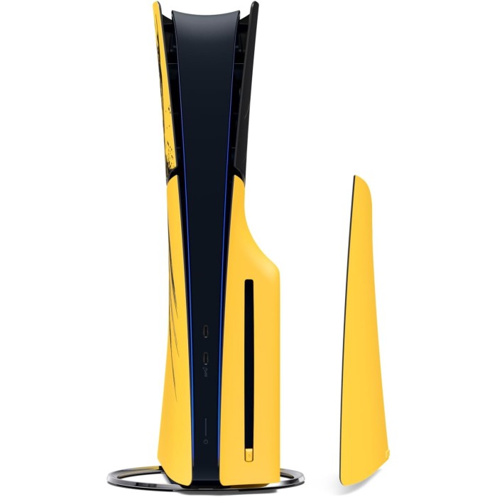 Аксесуари для консолей та ПК: Змінні панелі для корпусу PlayStation 5 Slim (Marvel’s Wolverine Battle Yellow Limited Edition) від Sony у магазині GameBuy, номер фото: 2