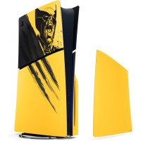 Сменные панели для корпуса PlayStation 5 Slim (Marvel’s Wolverine Battle Yellow Limited Edition)