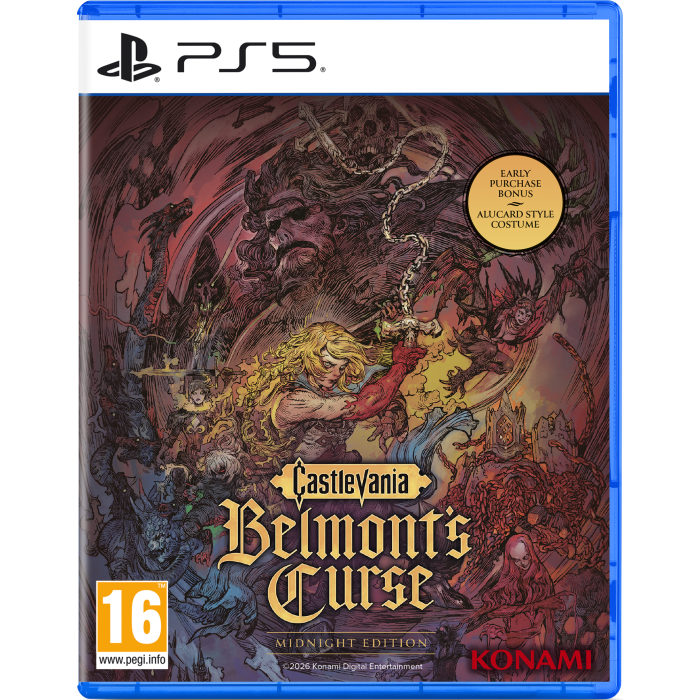 Ігри PlayStation 5: Castlevania: Belmont's Curse — Midnight Edition від Konami у магазині GameBuy