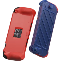 Чохол StandGrip з кришкою HardShell для Nintendo Switch 2 - Savage Raven by Skull & Co  (Mario Blue Red)