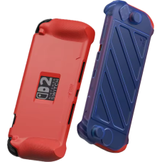 Чохол StandGrip з кришкою HardShell для Nintendo Switch 2 - Savage Raven by Skull & Co  (Mario Blue Red)