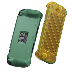 Чохол StandGrip з кришкою HardShell для Nintendo Switch 2 - Savage Raven by Skull & Co (Zelda Yellow Green)
