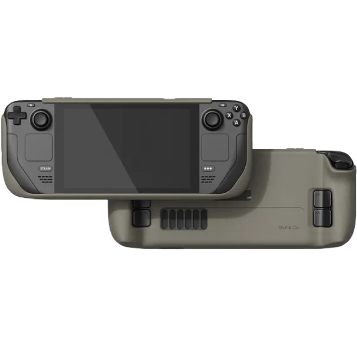 Аксессуары для консолей и ПК: Защитный чехол Skull & Co для Steam Deck (Coyote Gray) от Skull & Co. в магазине GameBuy