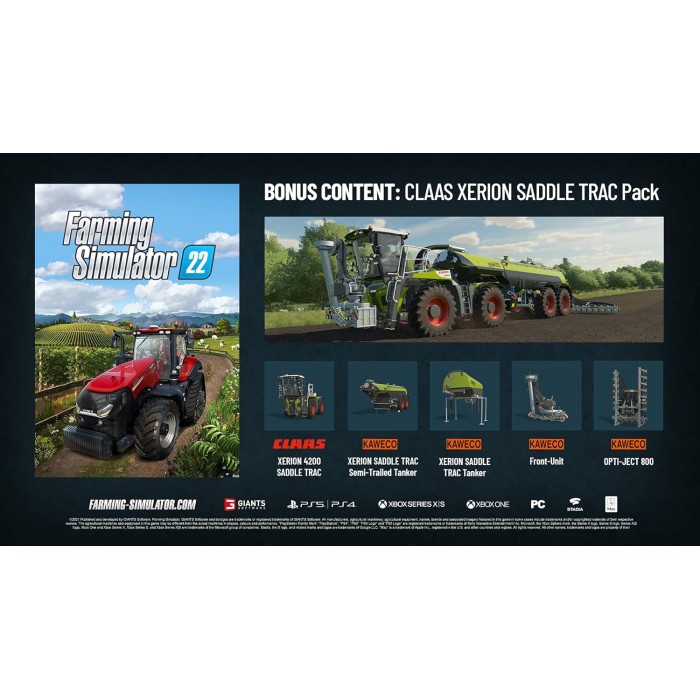 Игры PlayStation 4: Farming Simulator 22 от Giants Software в магазине GameBuy, номер фото: 1