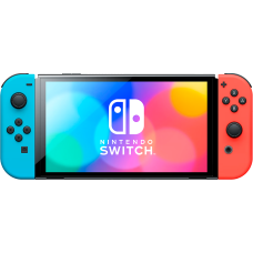 Игровая консоль Nintendo Switch OLED (Neon Blue / Neon Red)