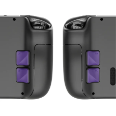 Накладки на задние кнопки для Steam Deck від Skull & Co (Purple)