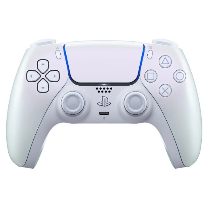 Аксессуары для консолей и ПК: Беспроводной геймпад Sony PlayStation 5 Dualsense (Chrome Pearl) от Sony в магазине GameBuy