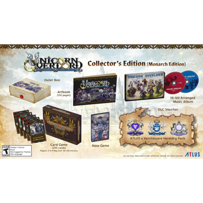 Игры PlayStation 5: Unicorn Overlord: Collector's Monarch Edition от Sega в магазине GameBuy