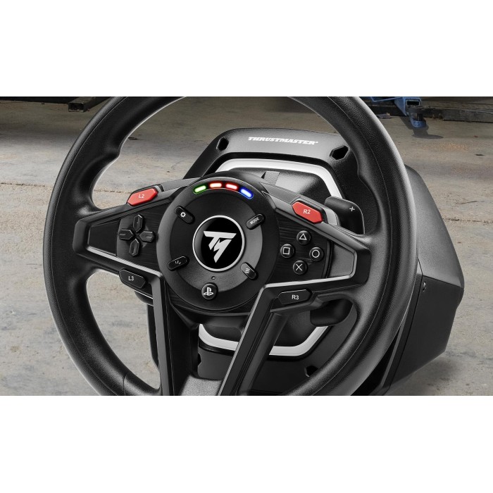 Аксессуары для консолей и ПК: Руль Thrustmaster T128-P для ПК/PS4/PS5 (чёрный) от Thrustmaster в магазине GameBuy, номер фото: 1