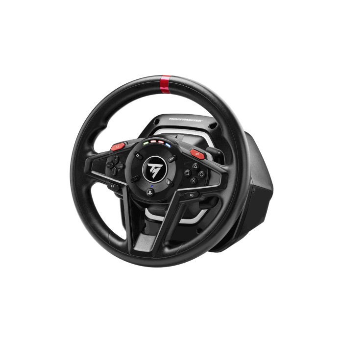 Аксессуары для консолей и ПК: Руль Thrustmaster T128-P для ПК/PS4/PS5 (чёрный) от Thrustmaster в магазине GameBuy, номер фото: 7