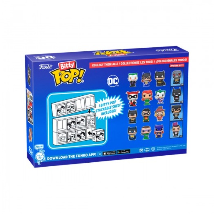 Funko Pop: Набор игровых фигурок Bitty Pop! серии DC (4 фигурки асорт.) от Funko в магазине GameBuy, номер фото: 8