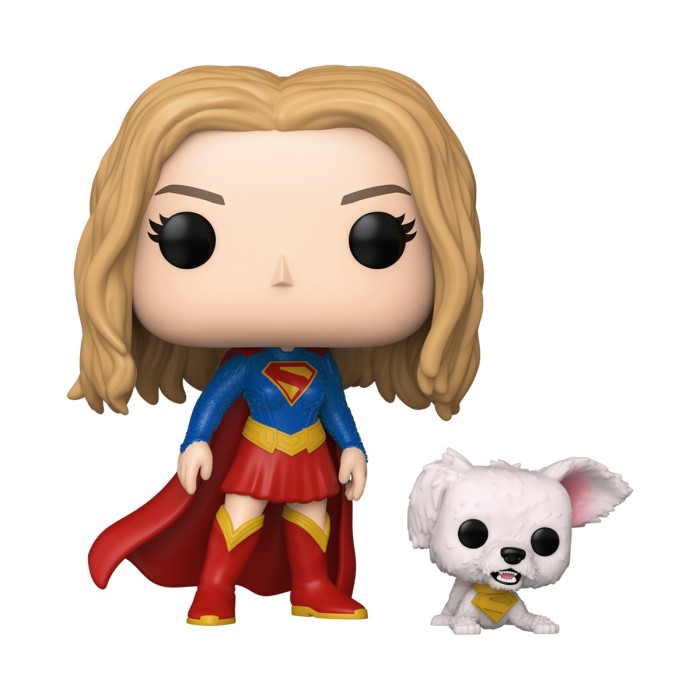 Funko Pop: Набор игровых фигурок Funko POP! серии DC — Супергерл и щенок Крипто от Funko в магазине GameBuy, номер фото: 1