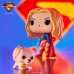 Funko Pop: Набор игровых фигурок Funko POP! серии DC — Супергерл и щенок Крипто от Funko в магазине GameBuy, номер фото: 2