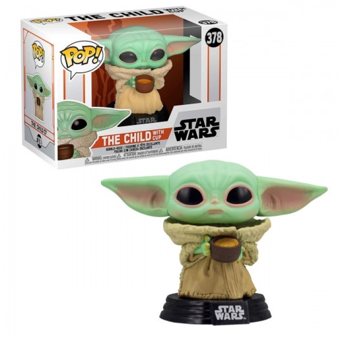 Funko Pop: Ігрова фігурка Funko Pop! серії Мандалорець - Малюк із чашкою від Funko у магазині GameBuy, номер фото: 6