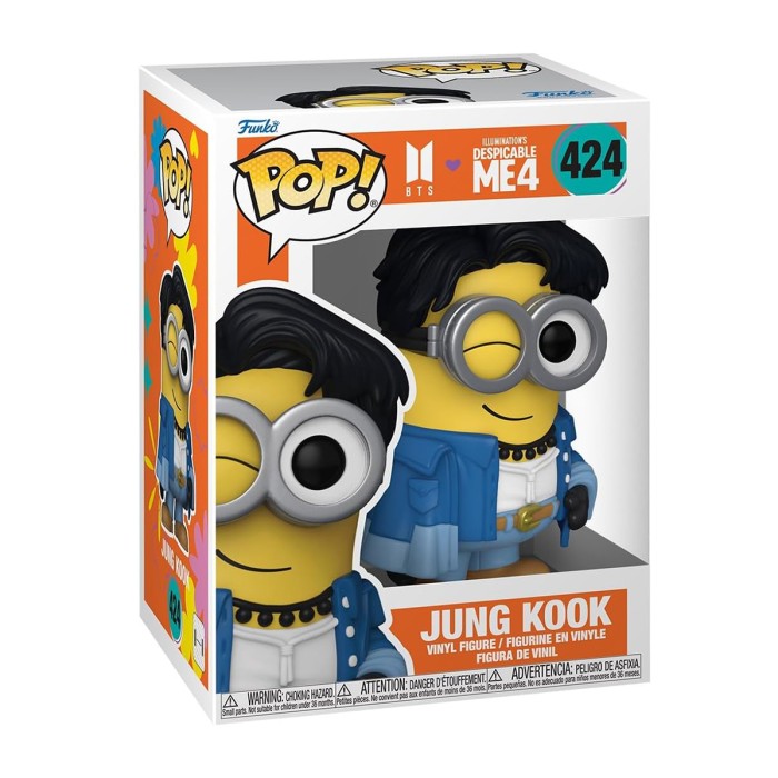 Funko Pop: Игровая фигурка Funko POP! серии Minions x BTS - Чонгук от Funko в магазине GameBuy