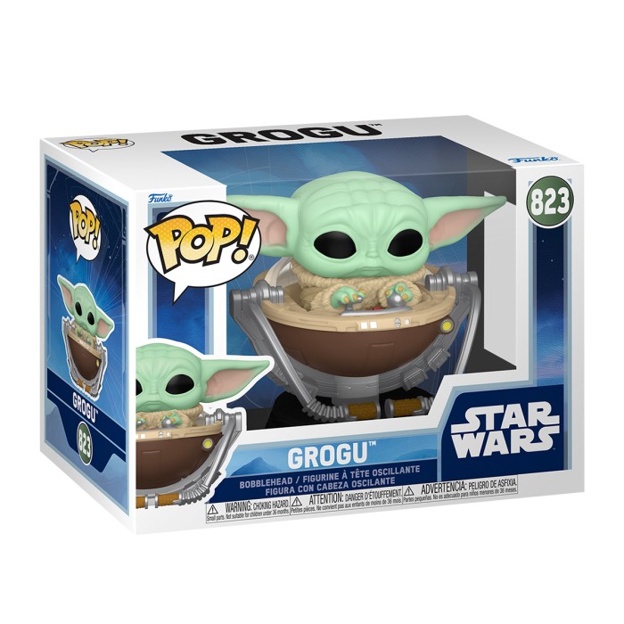 Funko Pop: Игровая фигурка Funko POP! серии Мандалорец - Грогу в коляске от Funko в магазине GameBuy
