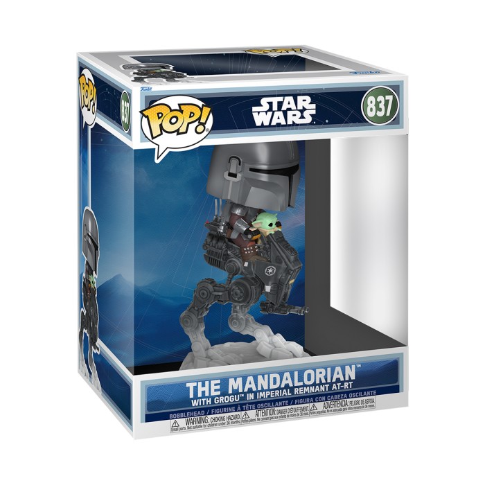 Funko Pop: Ігрова фігурка Funko POP! Rides — Мандалорець із Ґроґу на AT-RT № 837 від Funko у магазині GameBuy