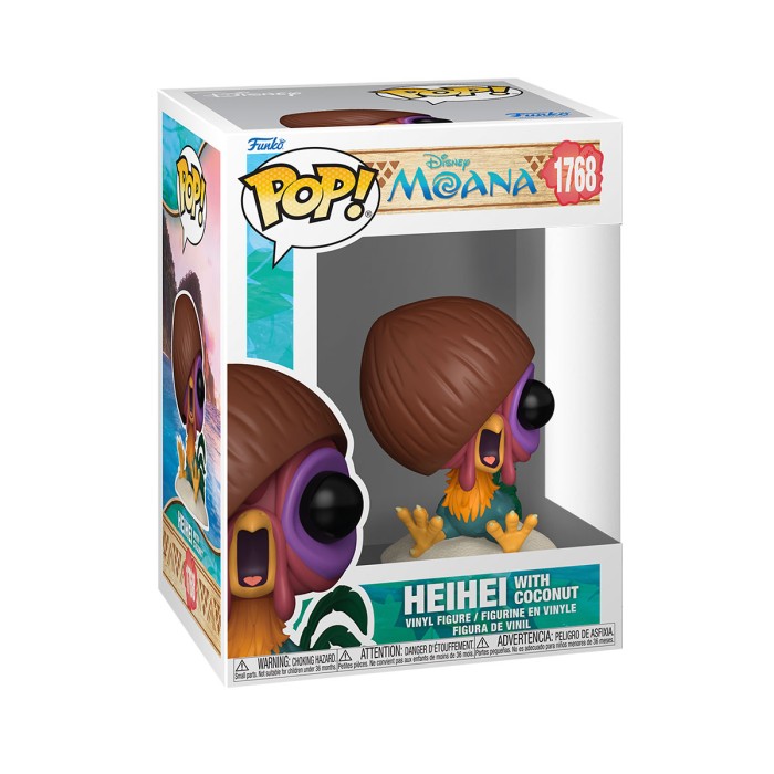 Funko Pop: Ігрова фігурка Funko POP! серії Ваяна S3 — Ай-Ай з кокосом від Funko у магазині GameBuy