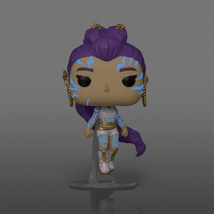 Funko Pop: Игровая фигурка Funko POP! серии «Кейпоп-охотницы на демонов» — Руми в бело-золотом костюме (возможна версия Chase) от Funko в магазине GameBuy, номер фото: 2