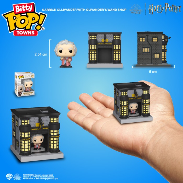 Funko Pop: Набір фігурок Bitty Pop! Town серії Гаррі Поттер - Олівандер і крамниця чарівних паличок від Funko у магазині GameBuy, номер фото: 2