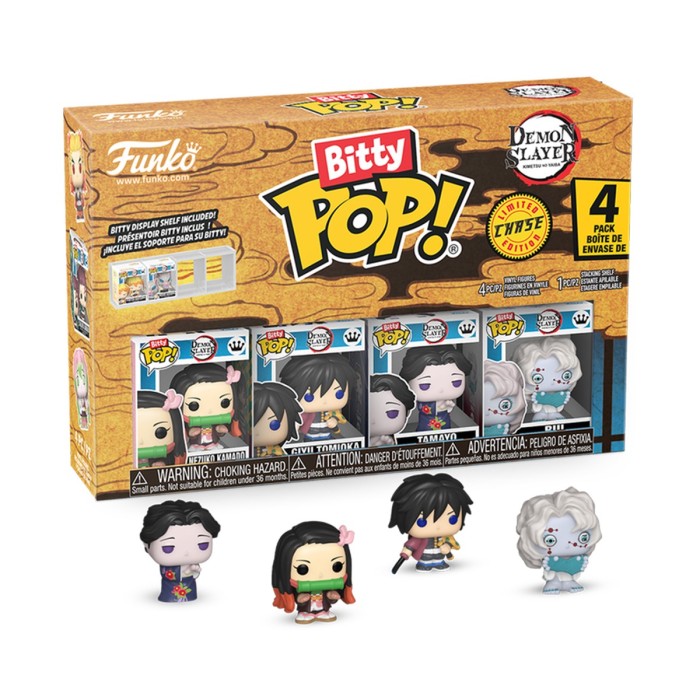 Funko Pop: Набор игровых фигурок Bitty POP! из серии «Убийца демонов» (4 фигурки в наборе) от Funko в магазине GameBuy, номер фото: 2