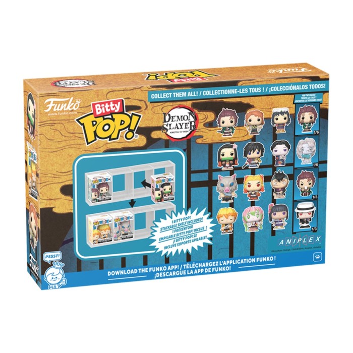 Funko Pop: Набор игровых фигурок Bitty POP! из серии «Убийца демонов» (4 фигурки в наборе) от Funko в магазине GameBuy, номер фото: 5