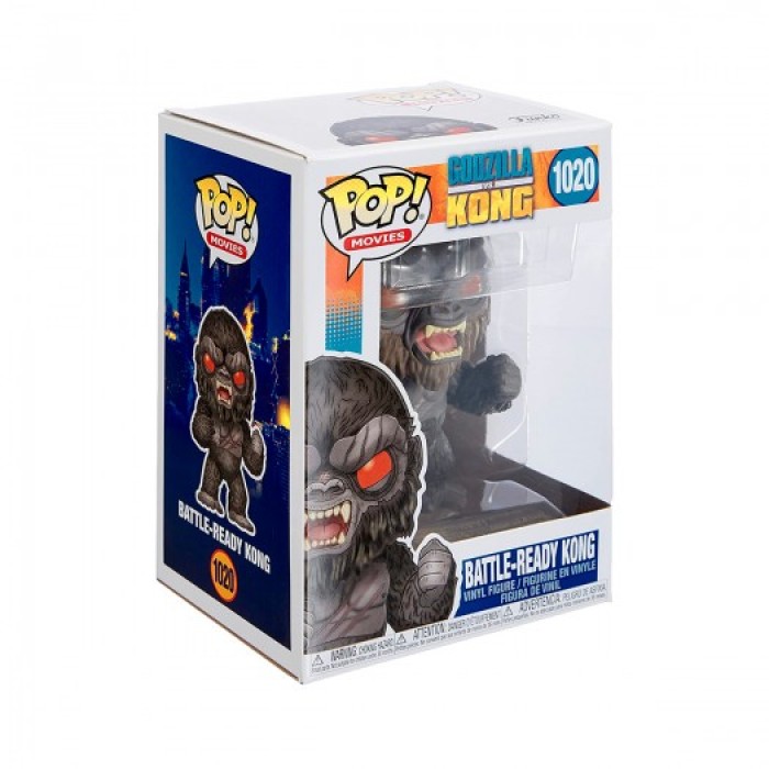 Funko Pop: Игровая фигурка Funko Pop! серии Godzilla Vs Kong – Конг готовый к бою от Funko в магазине GameBuy, номер фото: 4