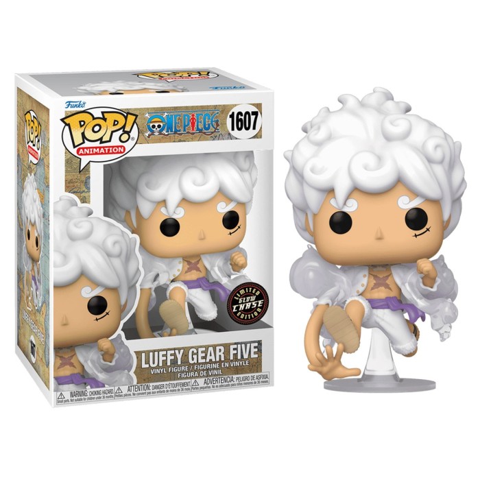 Funko Pop: Игровая фигурка Funko POP! - Луффи в белом (w/CH) от Funko в магазине GameBuy, номер фото: 3