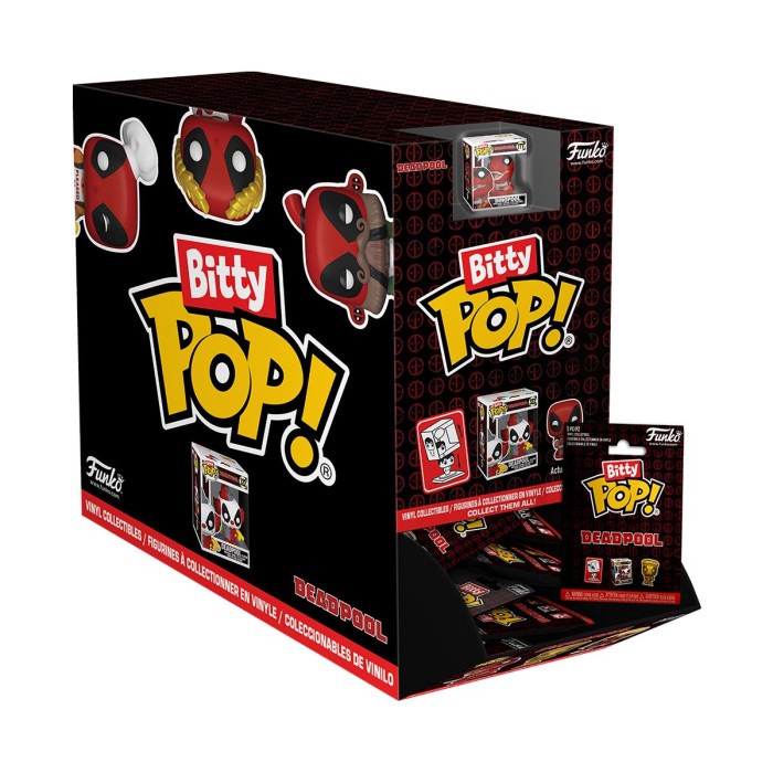 Funko Pop: Ігрова фігурка Bitty POP! серії Дедпул (в ас.) від Funko у магазині GameBuy, номер фото: 3