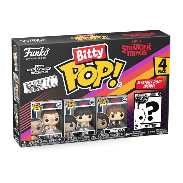 Funko Pop: Набор игровых фигурок Bitty POP! — Одиннадцать (4 фигурки в наборе) от Funko в магазине GameBuy, номер фото: 3