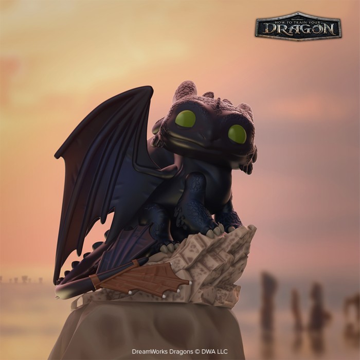 Funko Pop: Ігрова фігурка Funko POP! серії Як приборкати дракона - Беззубик на скелі від Funko у магазині GameBuy, номер фото: 2