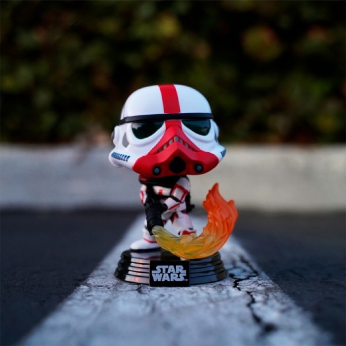 Funko Pop: Игровая фигурка Funko POP! cерии Мандалорец – Штурмовик с огнеметом от Funko в магазине GameBuy, номер фото: 3