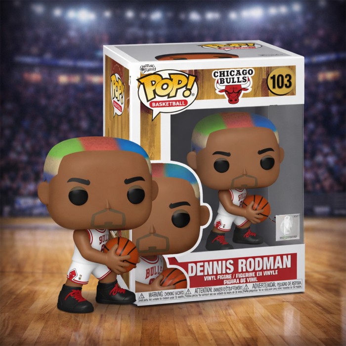 Funko Pop: Ігрова фігурка Funko POP! серії NBA: Chicago Bulls - Денніс Родман від Funko у магазині GameBuy, номер фото: 4
