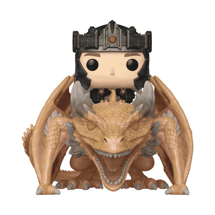 Funko Pop: Ігрова фігурка Funko POP! Rides серії Дім Дракона S4 - Ейґон Тарґарієн і Сонцежар від Funko у магазині GameBuy, номер фото: 1
